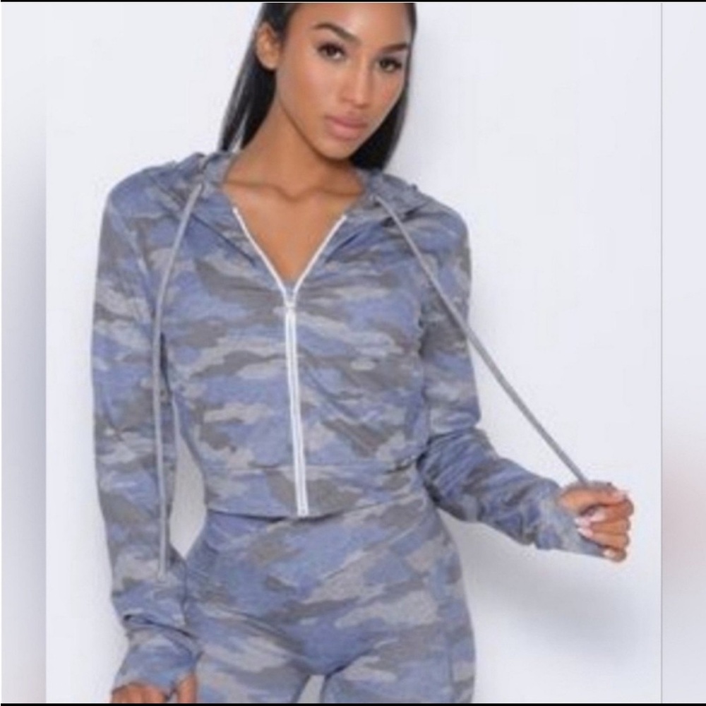 Bombshell Sportswear Jacket Silver Camo